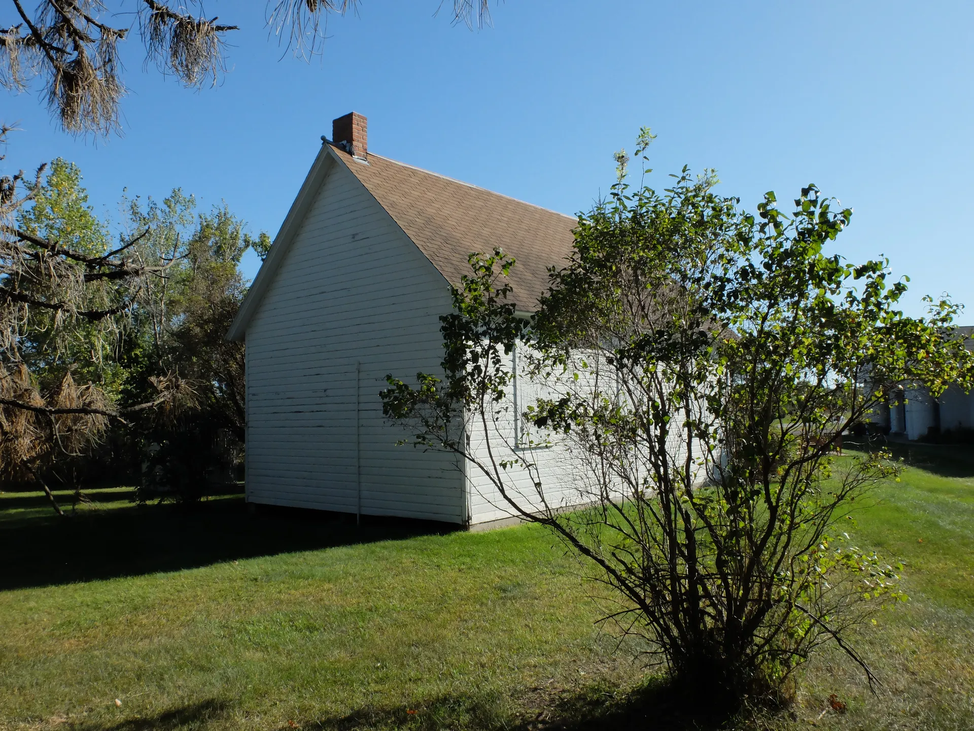 Historic schoolhouse in Wright, Minnesota.