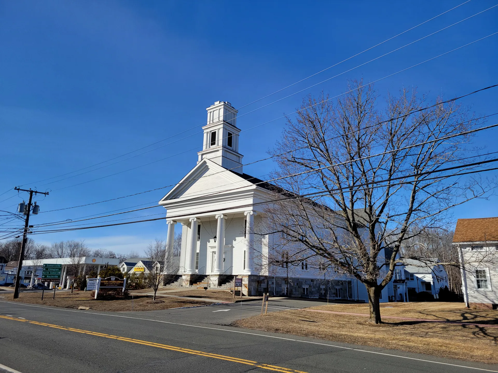 Congregational Church in Somers, Connecticut.