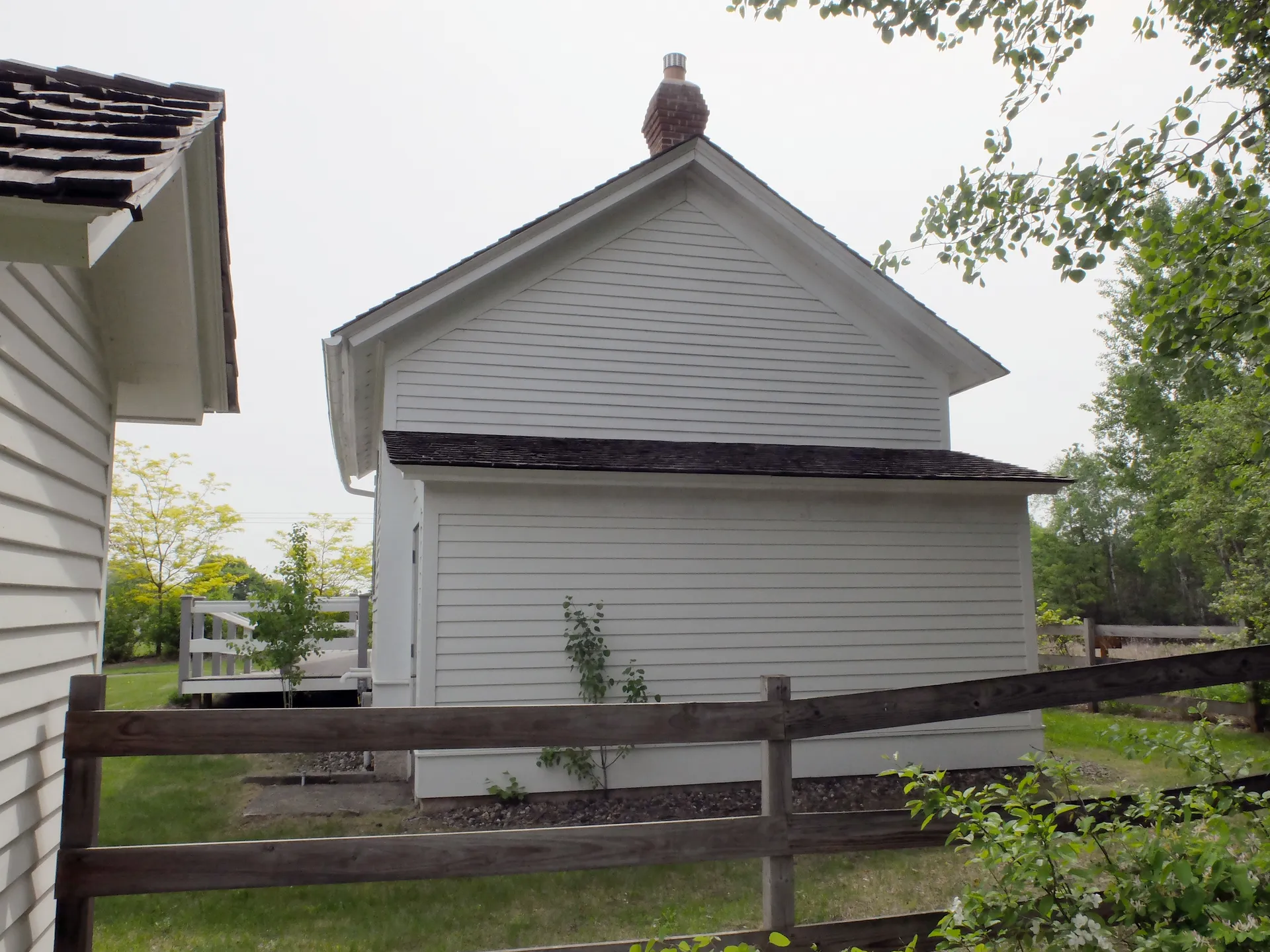 Historic Eder School Museum schoolhouse in Hadley, Minnesota.