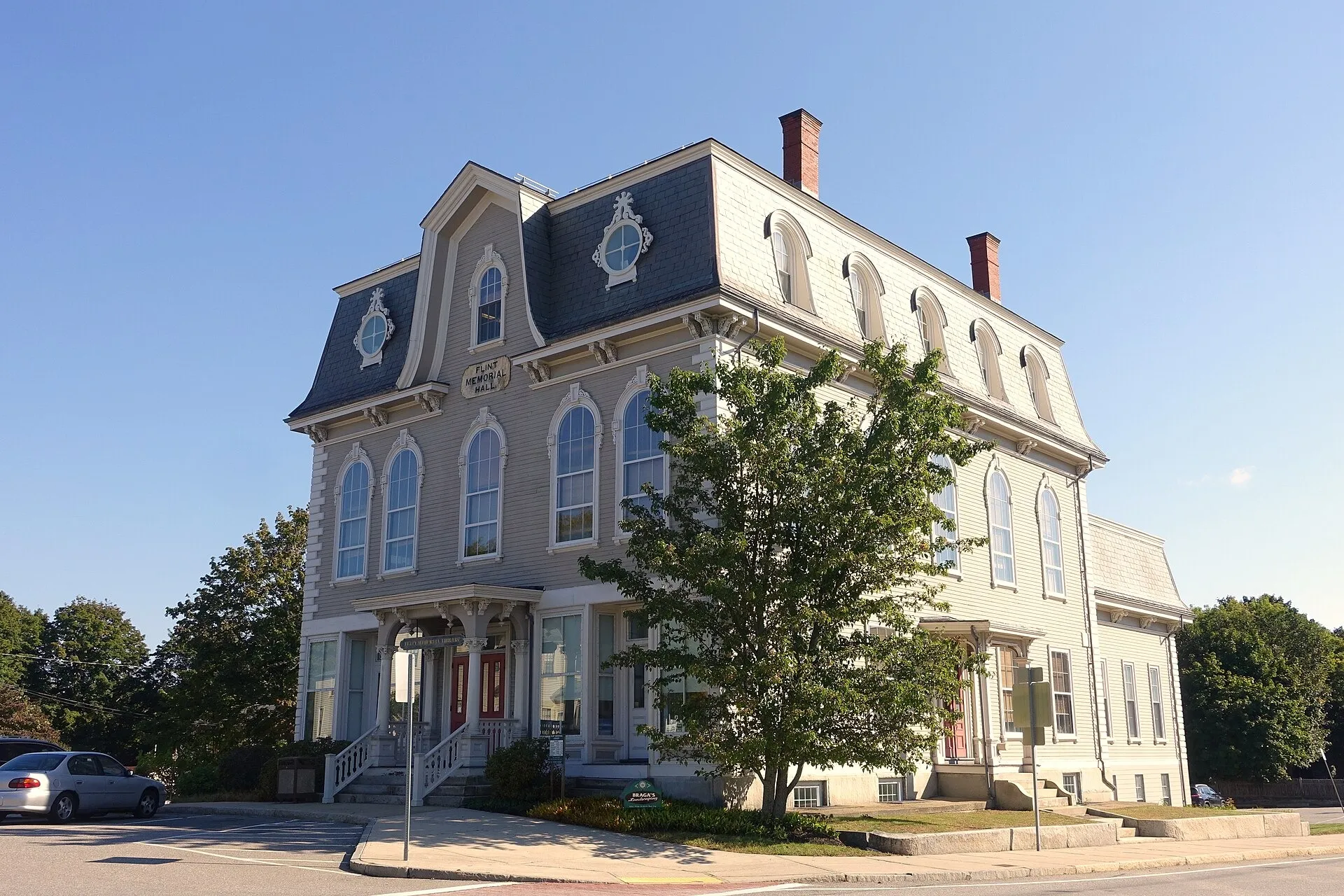 Flint Memorial Library - North Reading, Massachusetts - DSC05983. North Reading Town, MA.