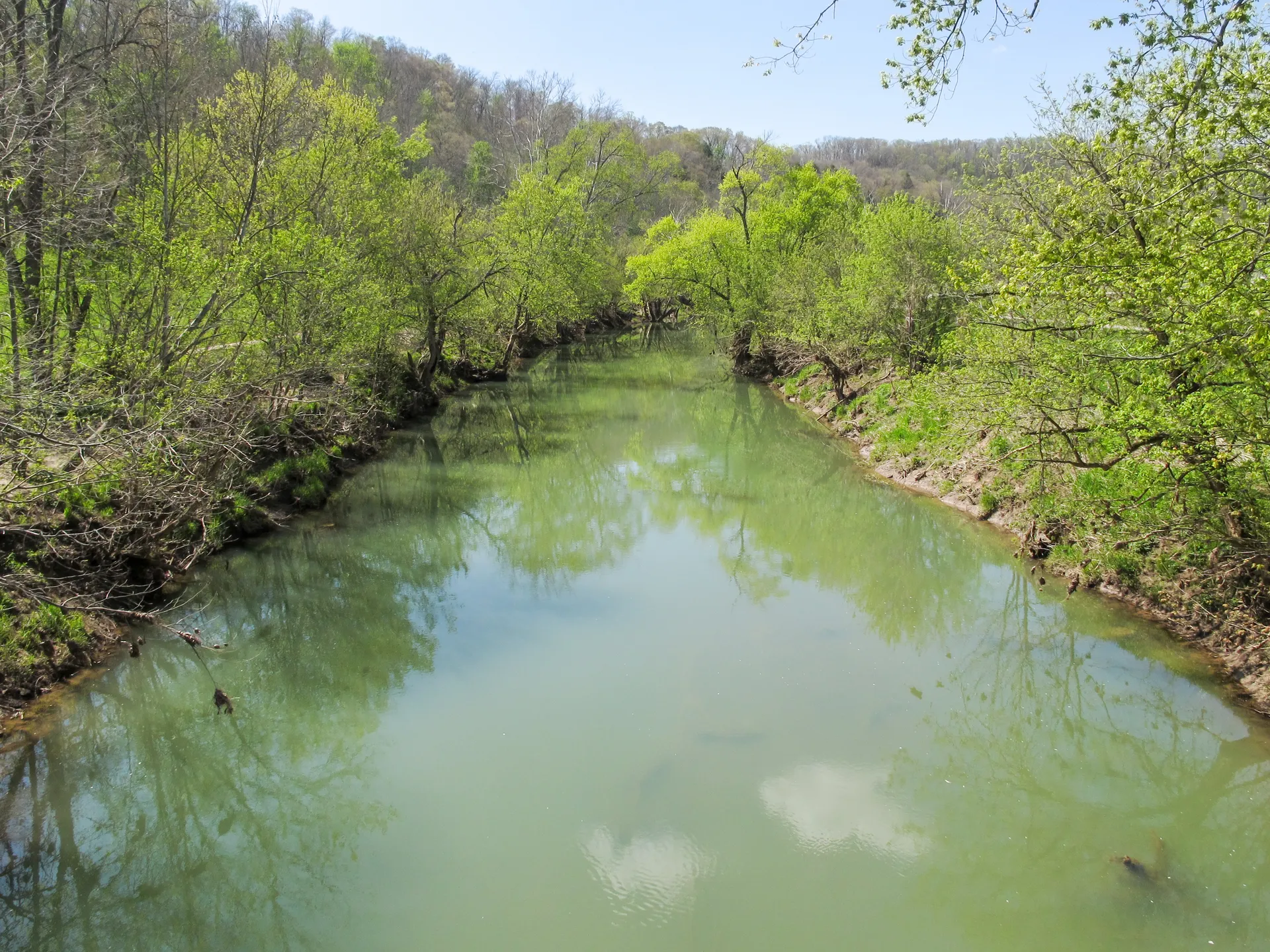 Little Muskingum River in Ludlow Township, Ohio.