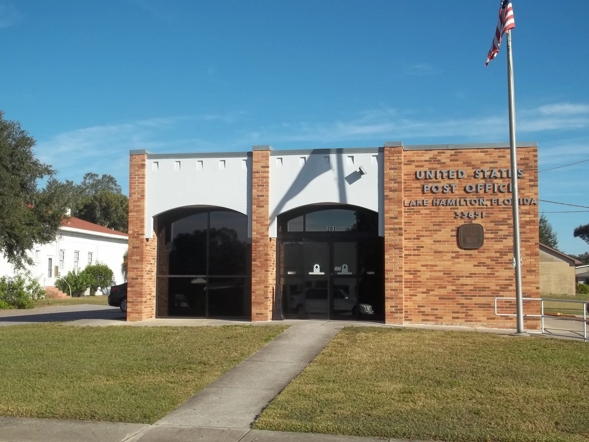 United States Post Office in Lake Hamilton, Florida.