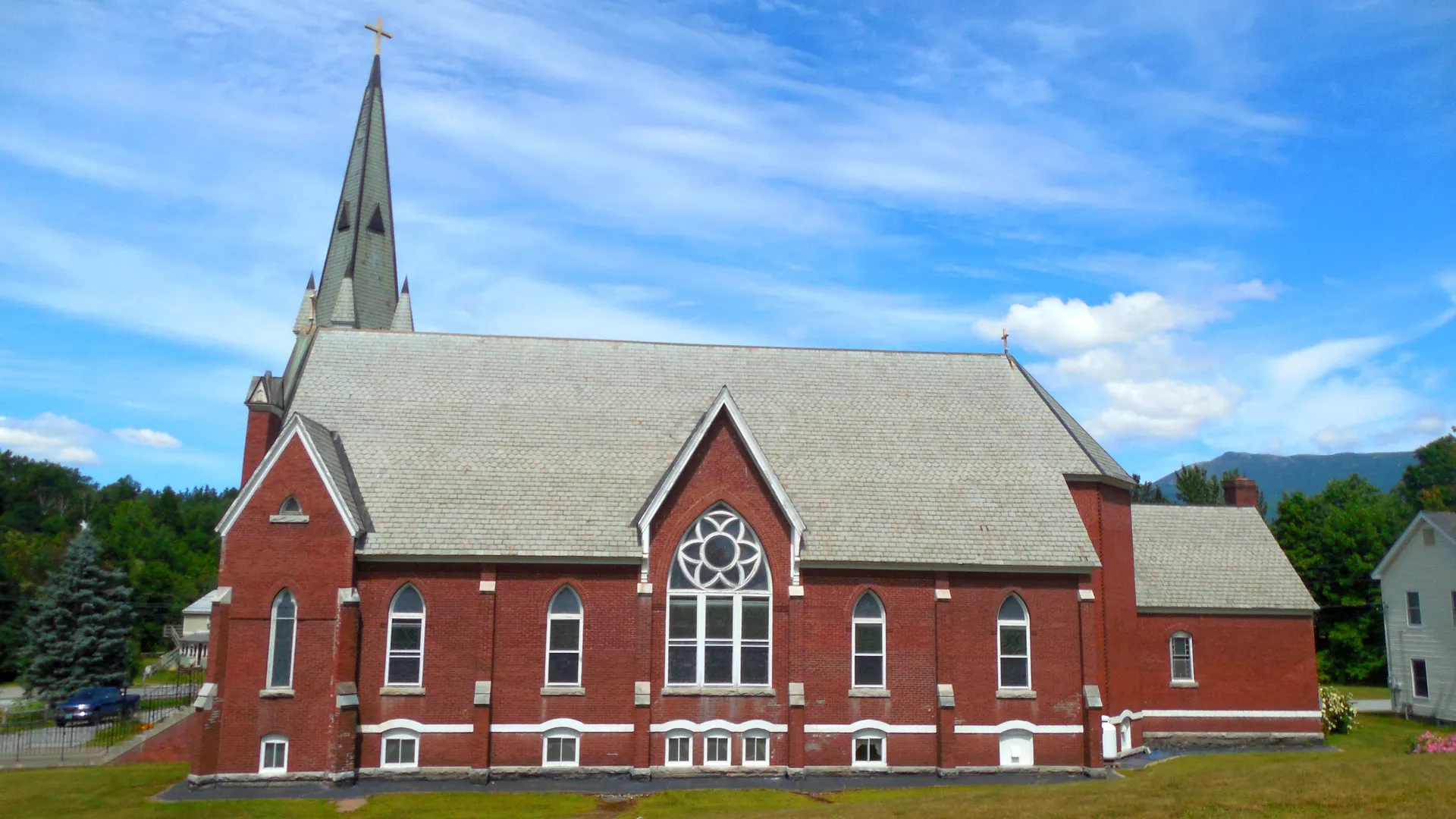 St. Thomas Catholic Church in Underhill Center, Vermont.