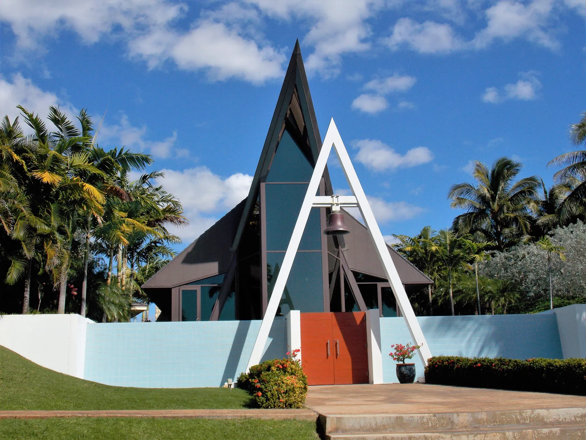 Honu Kai Lani chapel at Ko Olina Place of Welina on Oahu, Hawaii.