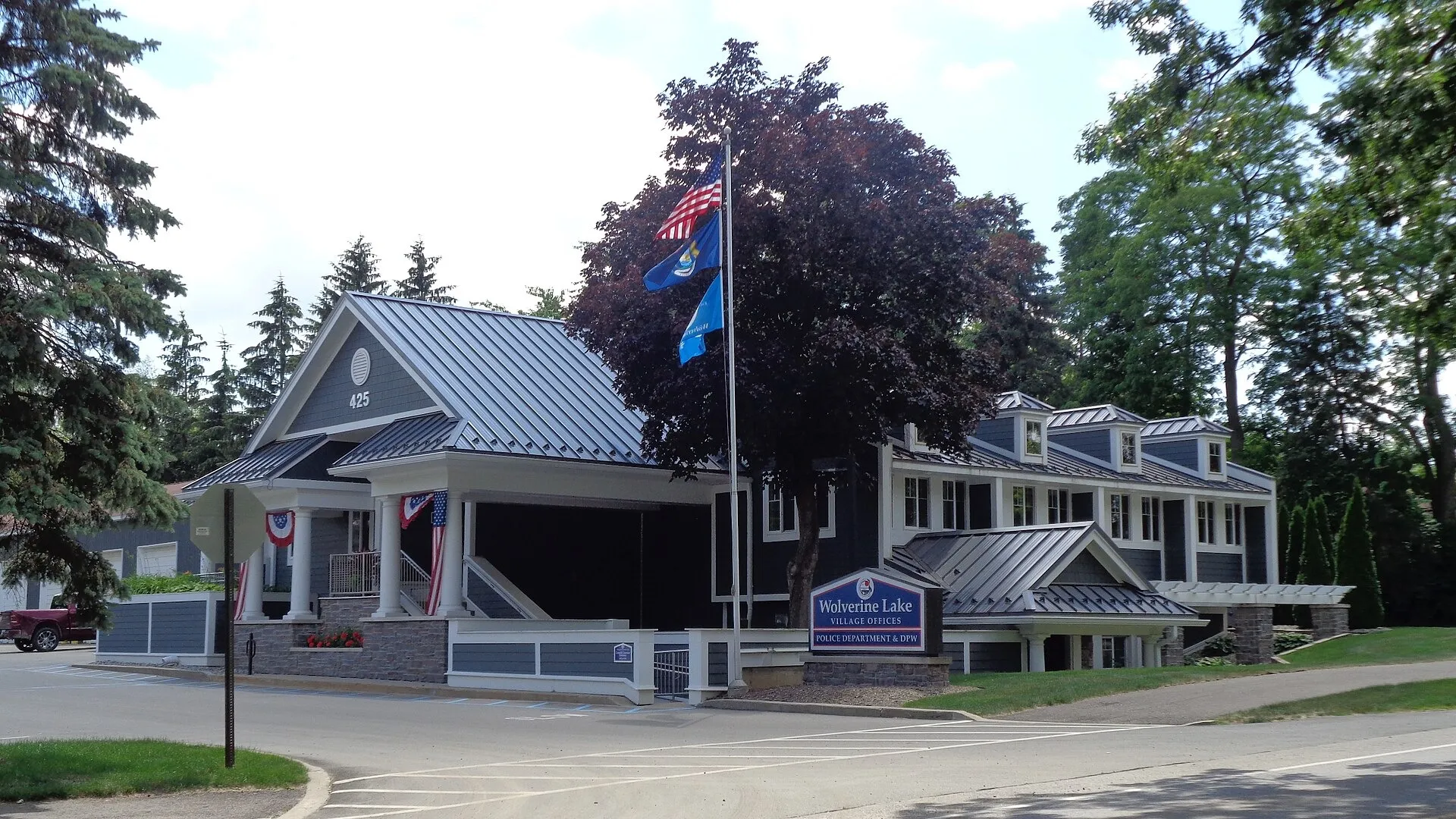 Wolverine Lake Village Offices. Wolverine Lake, MI.