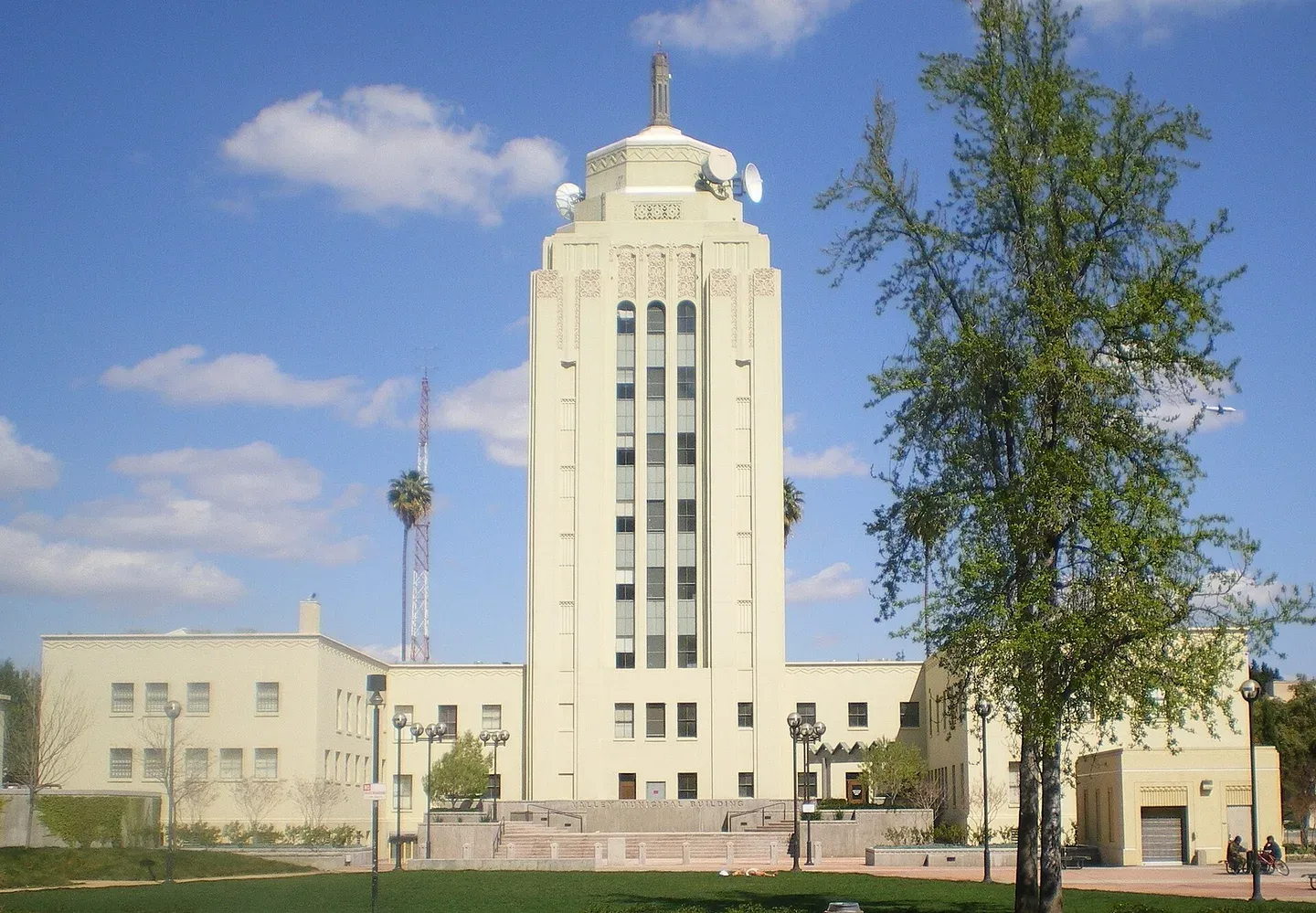 Valley Municipal Building — Van Nuys Government Center, serving the San Fernando Valley in Van Nuys, Los Angeles, California]]. A Los Angeles Historic-Cultural Monument.