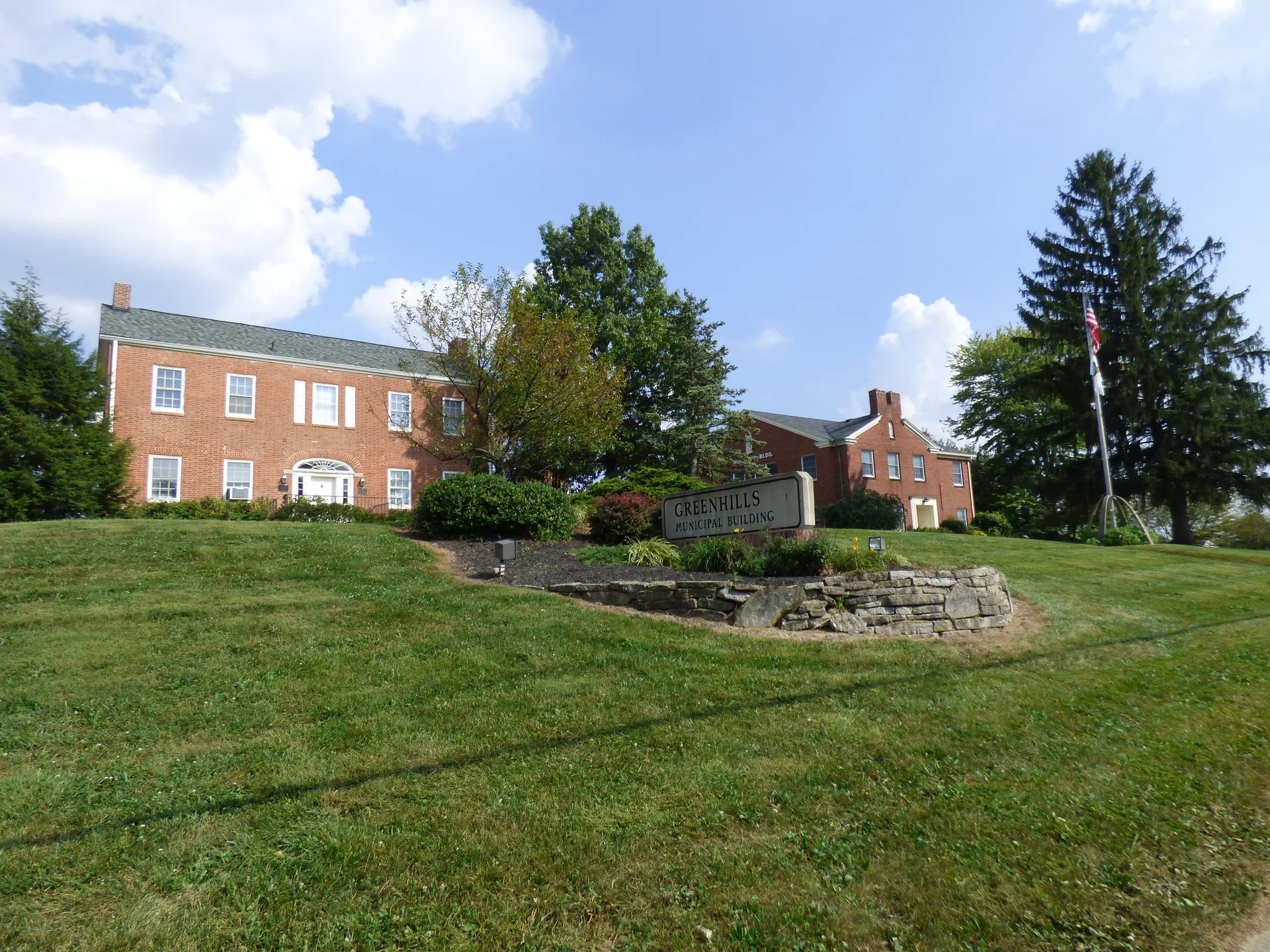 Greenhills Municipal Building in Greenhills, Ohio.