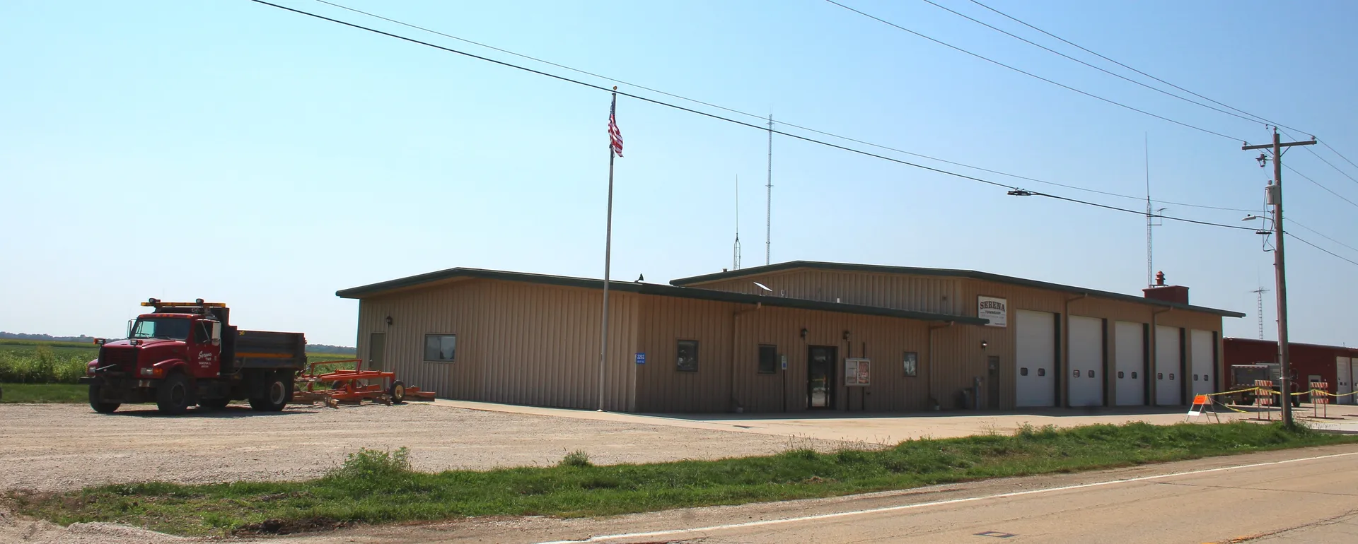 Serena Township building in Serena, Illinois.
