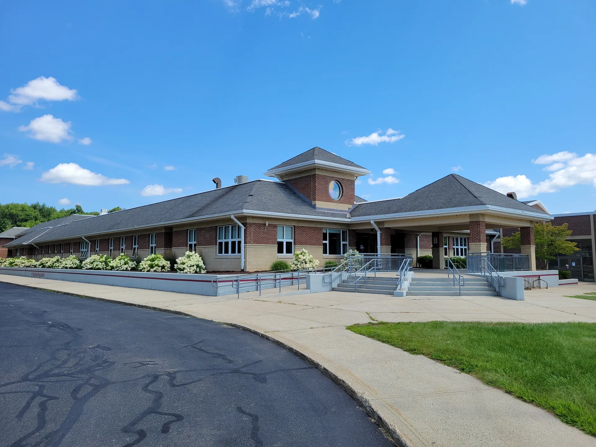 Quaboag Regional Middle High School campus in Warren, Massachusetts.