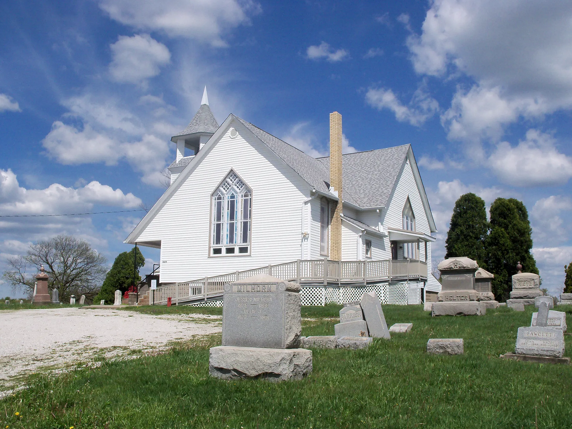 West Union United Methodist Church in Tuscarawas County, Ohio.