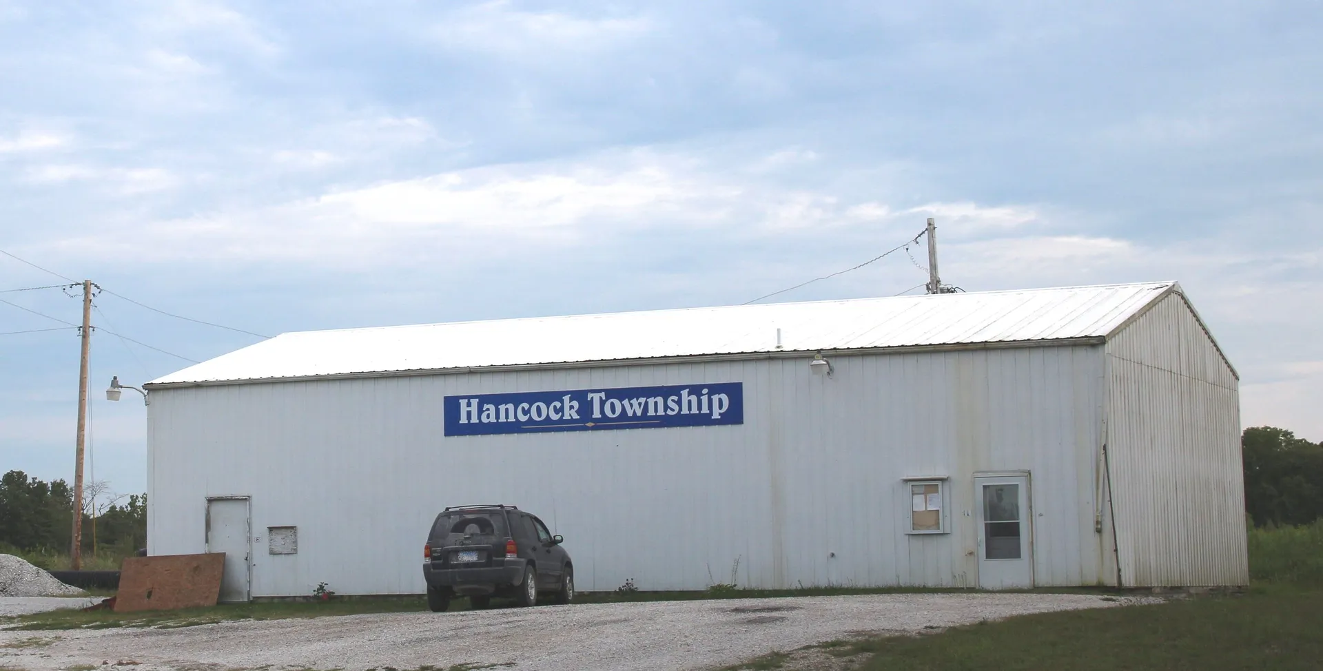 Hancock Township building in Illinois.