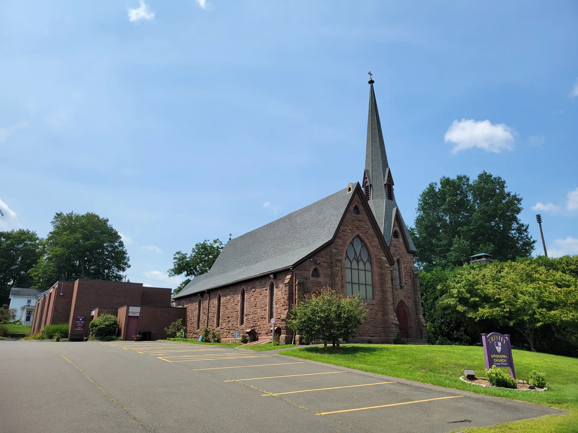 Trinity Episcopal Church in Tariffville, Connecticut.