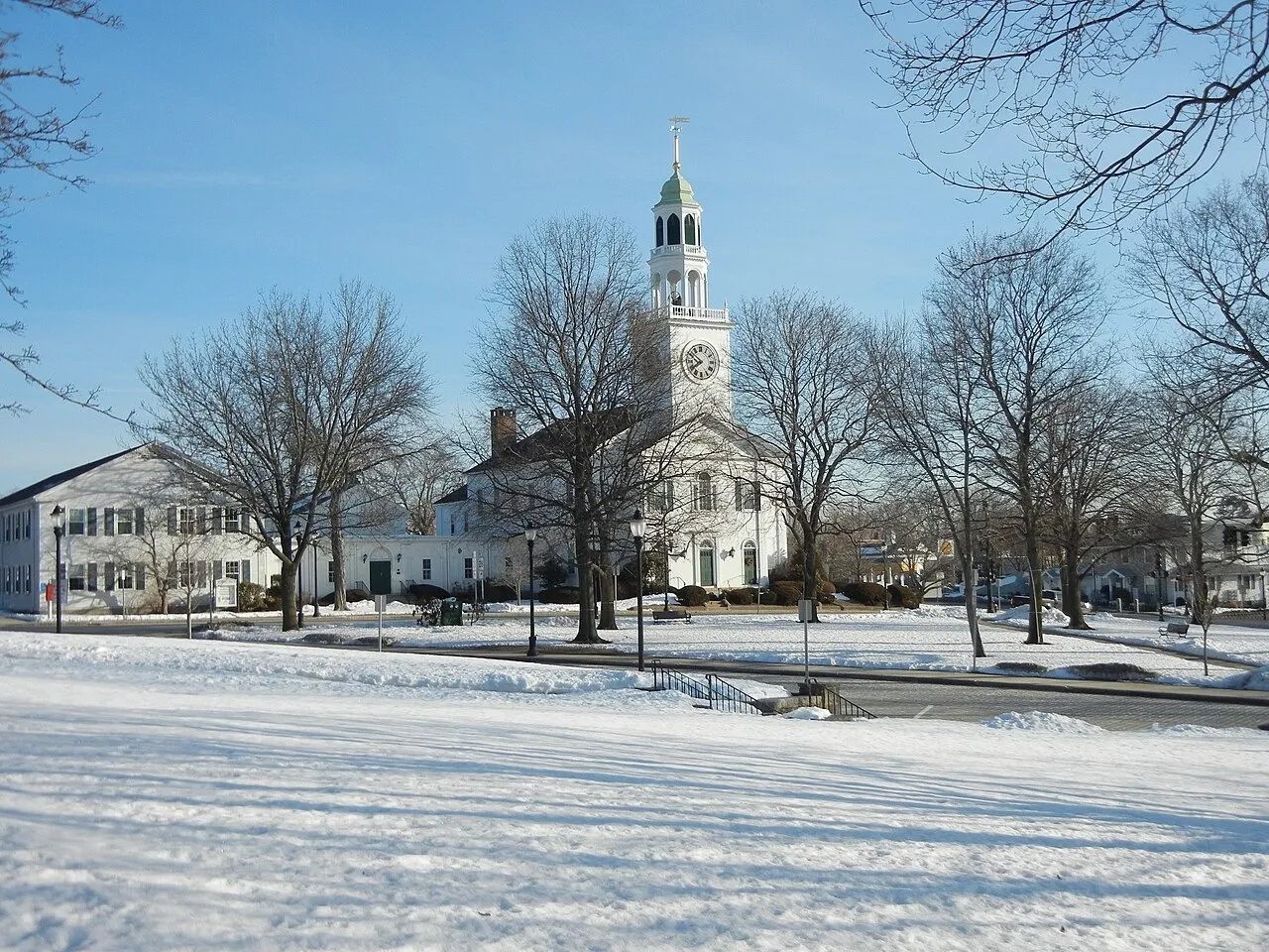 Downtown Reading Massachusetts. Reading, MA.