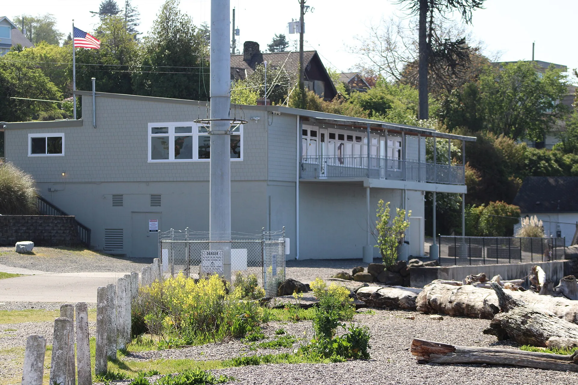 Waterfront home in Browns Point, Washington.