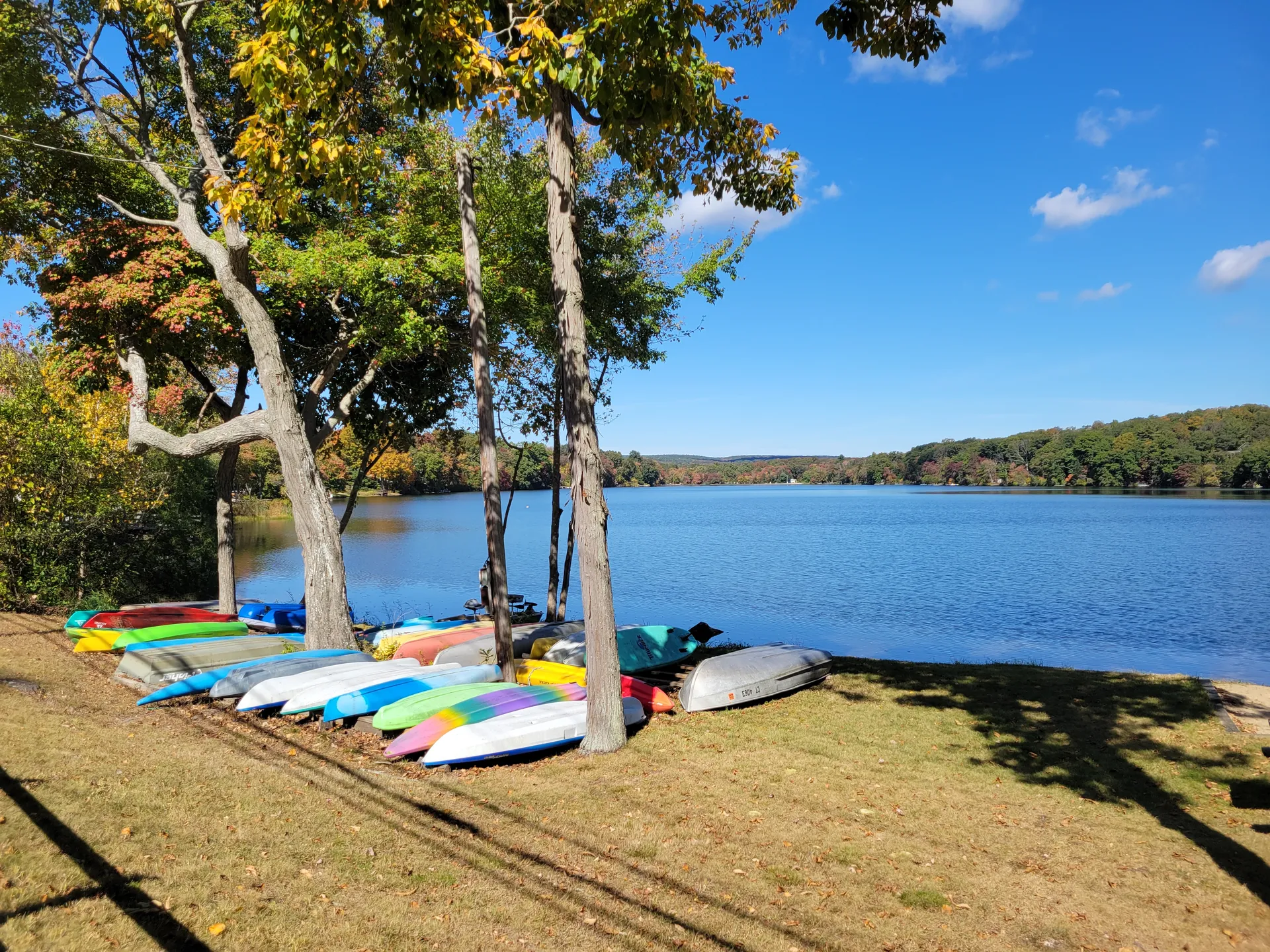 Lake Terramuggus in Terramuggus, Connecticut.