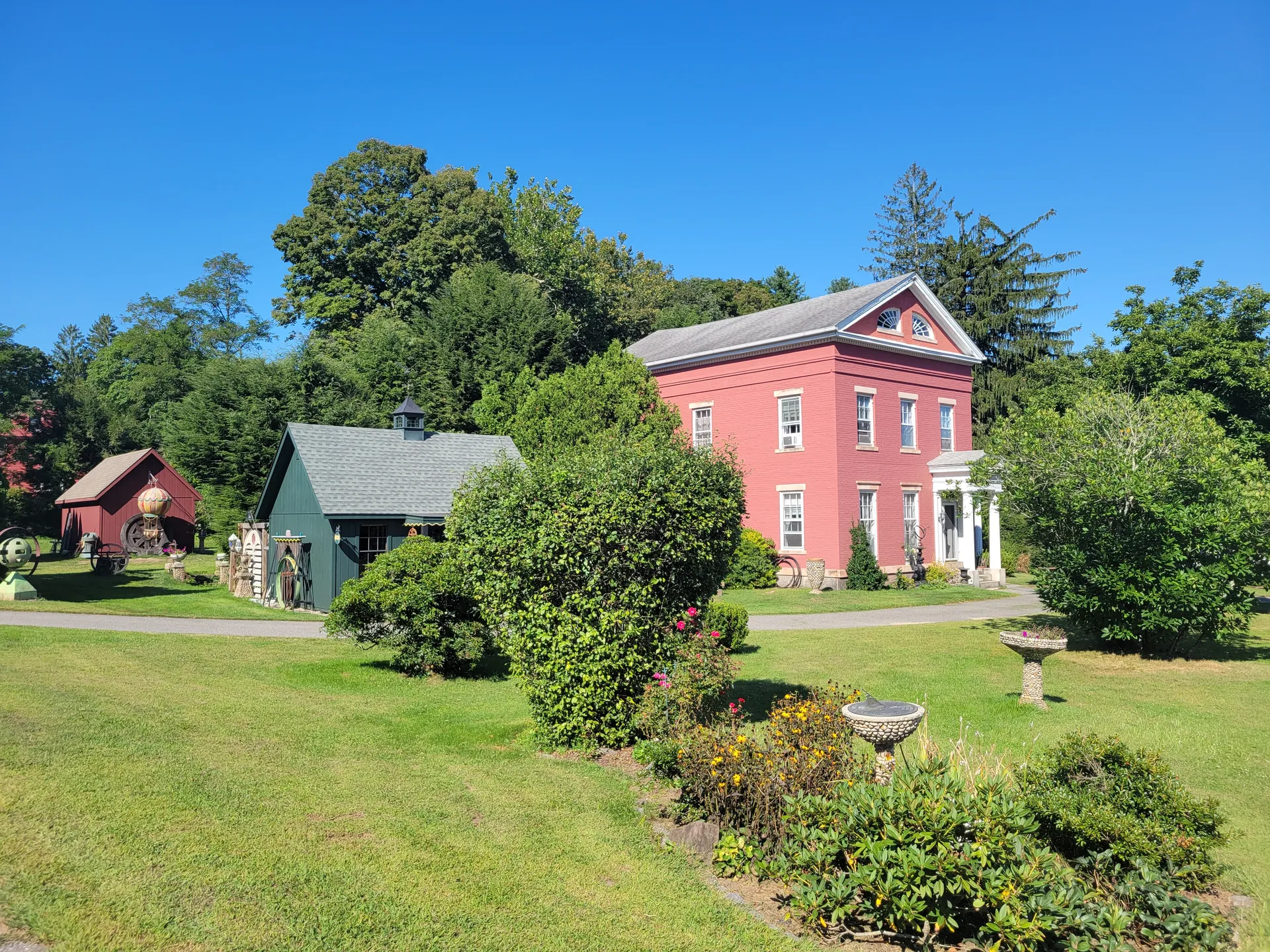 Antiques on Main Street in South Windham, Connecticut.