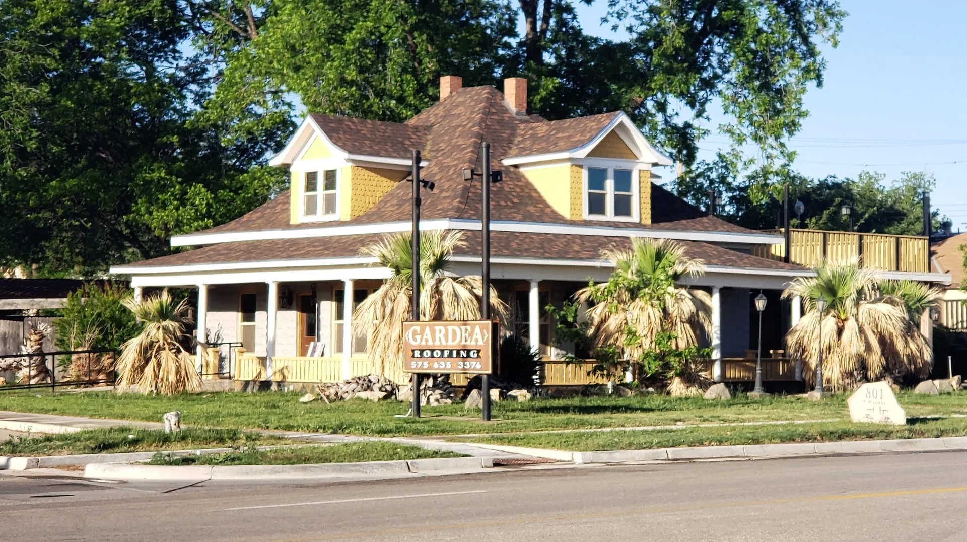 Historic John Acord House in Artesia, New Mexico.