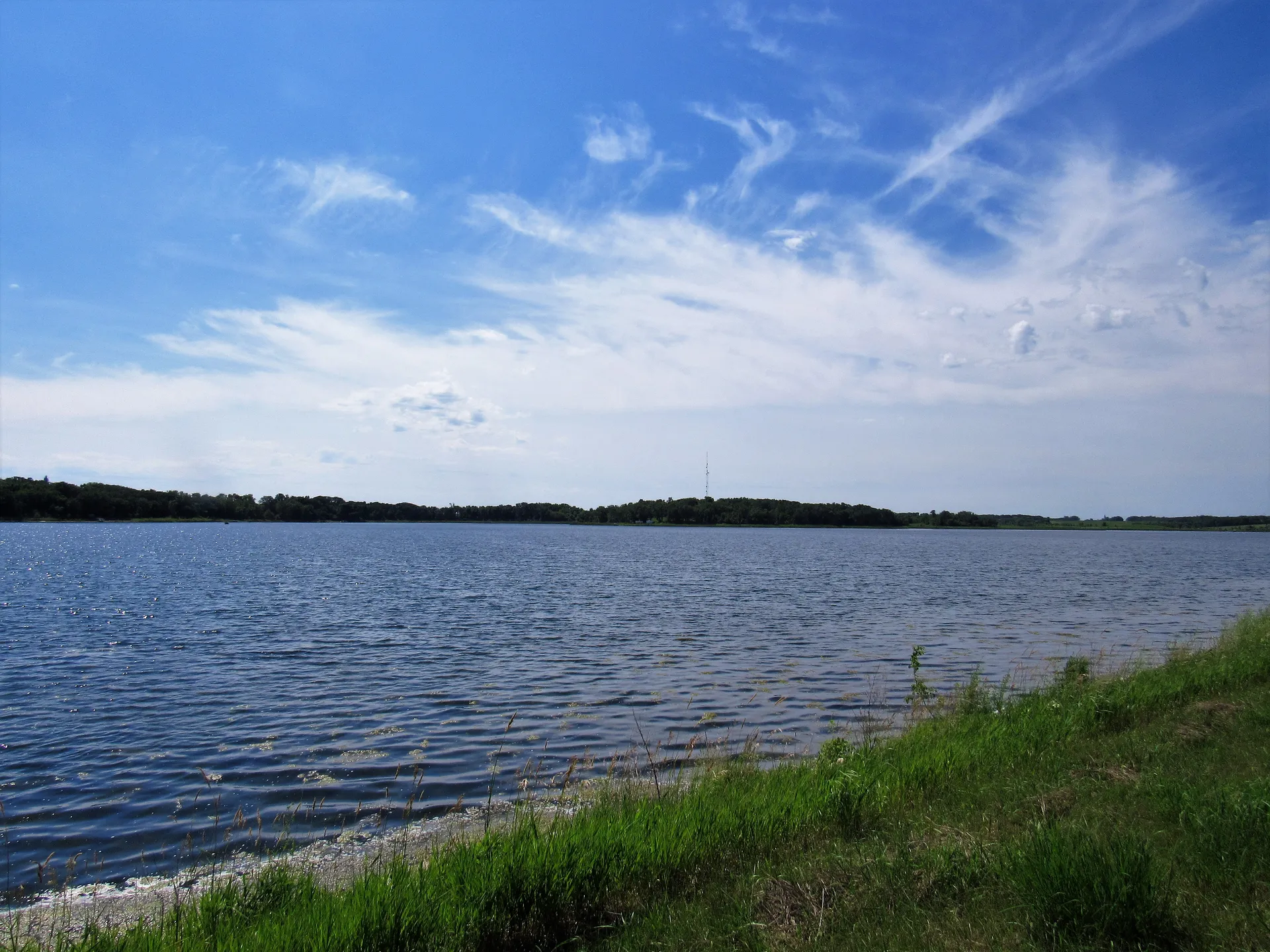 Johnson Lake in St. Olaf Township, Minnesota.