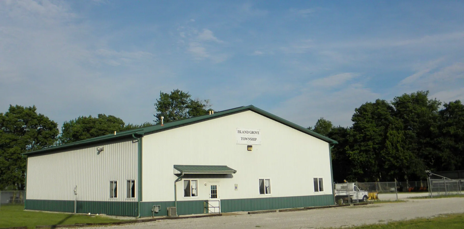 Island Grove Township hall in Illinois.
