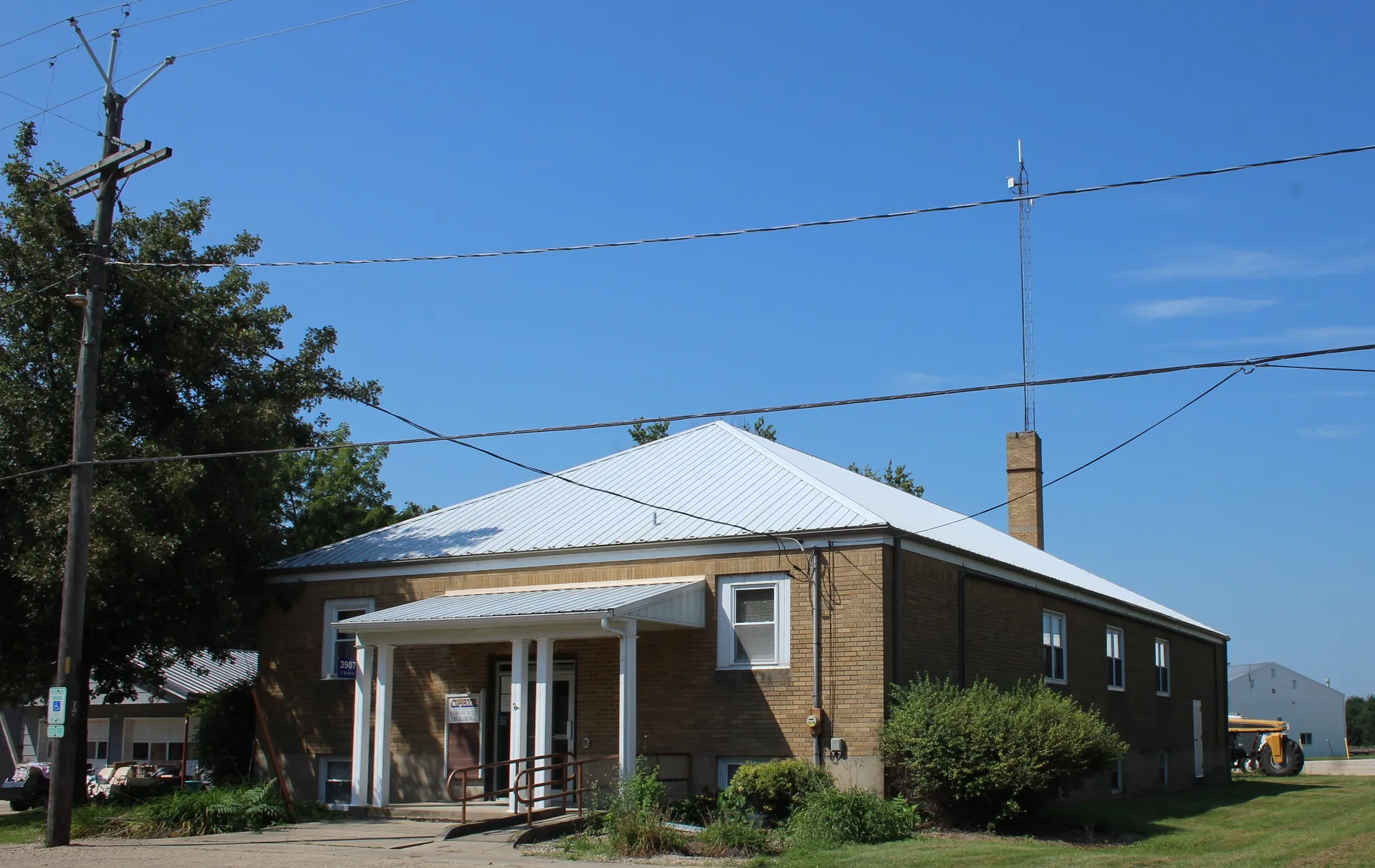 Ophir Community Building in Ophir Township, Illinois.