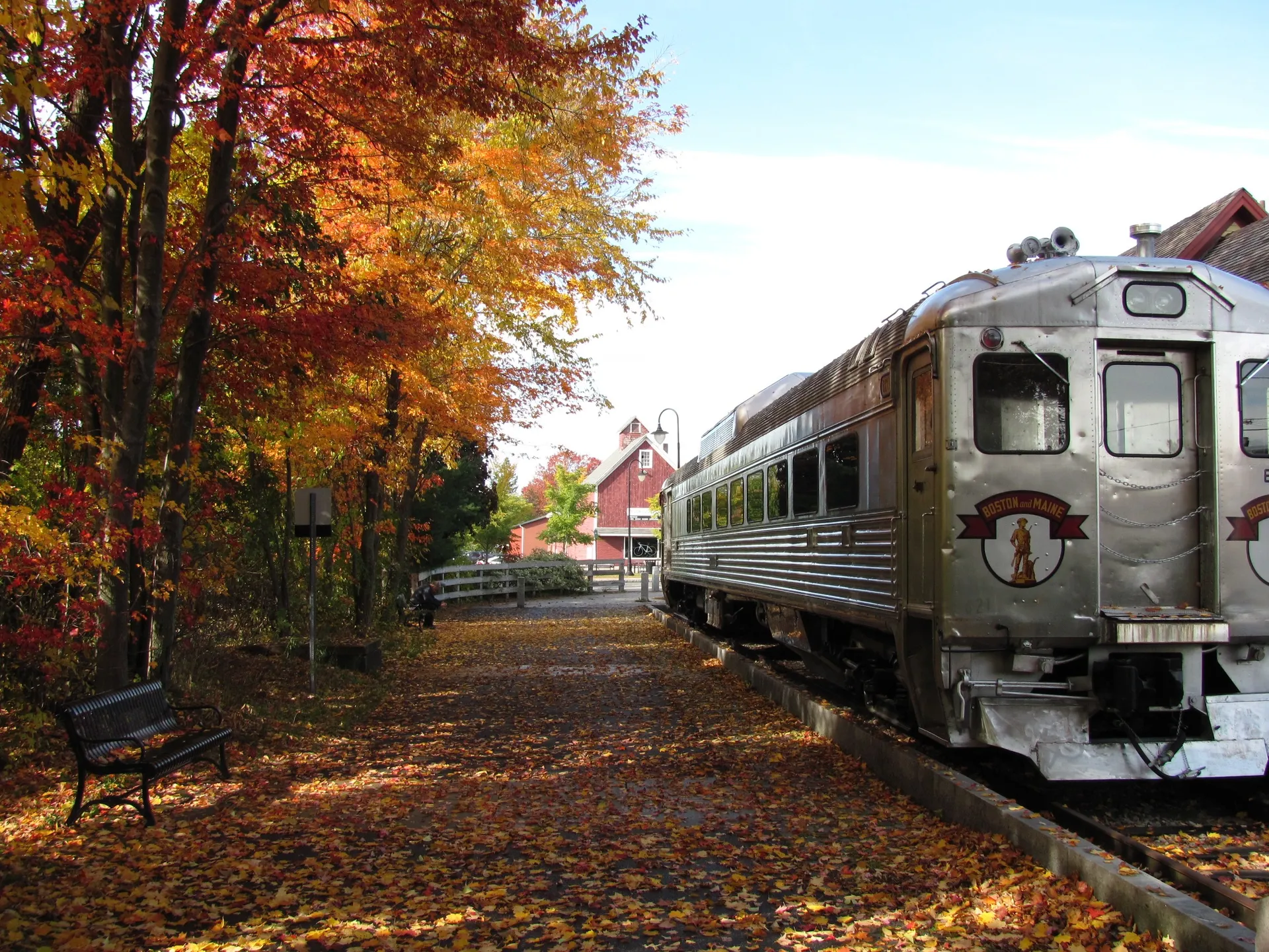 Boston and Maine 6211, Bedford Depot, Bedford MA. Bedford Town, MA.