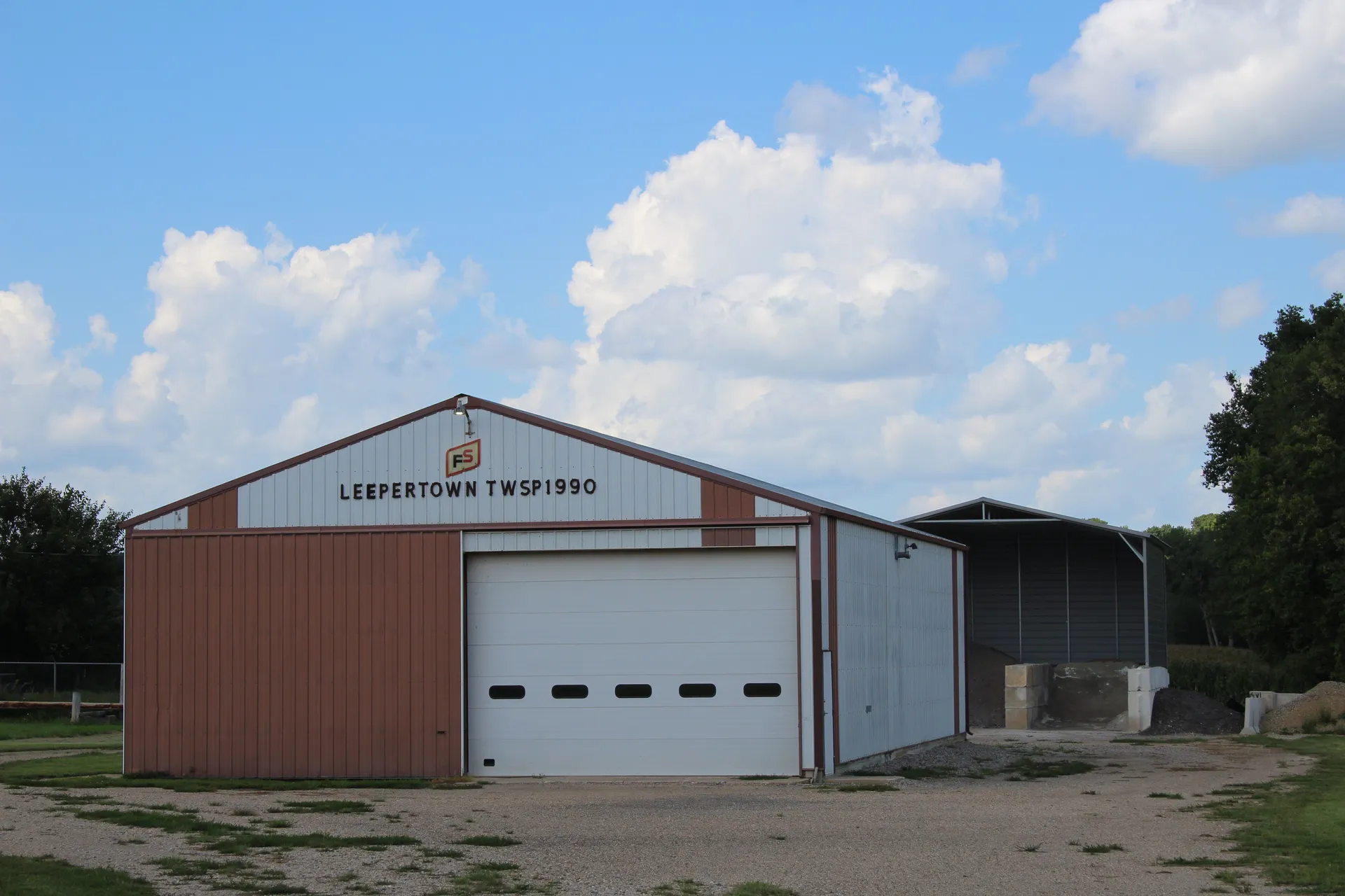 Leepertown Township building in Illinois.