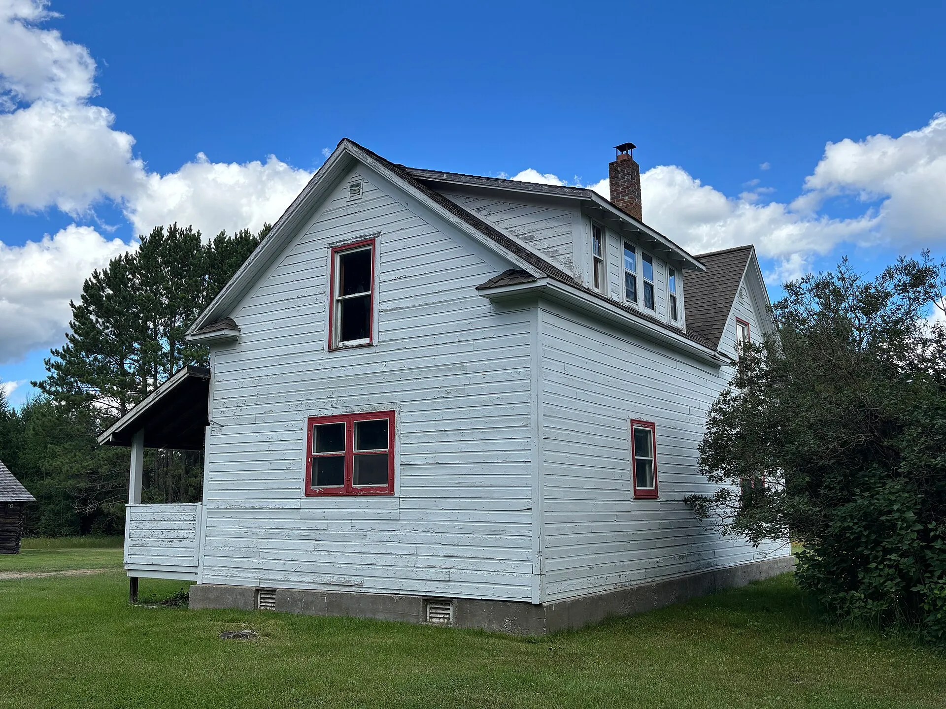 Historic Gregor and Mary Hanka farmstead in Embarrass Township, Minnesota.