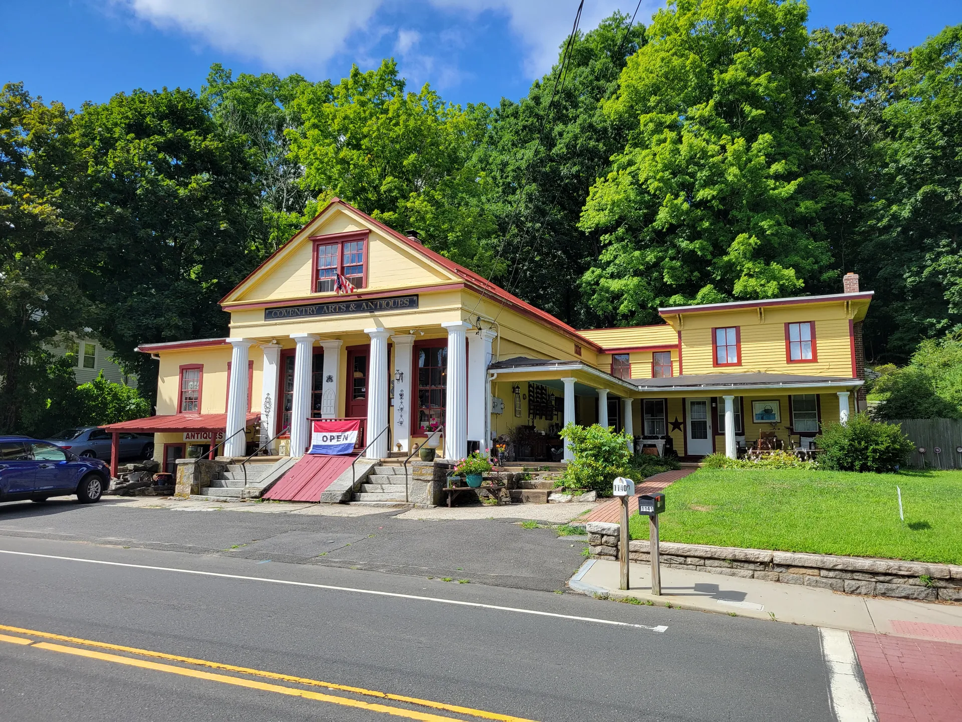Coventry Arts and Antiques in South Coventry, Connecticut.