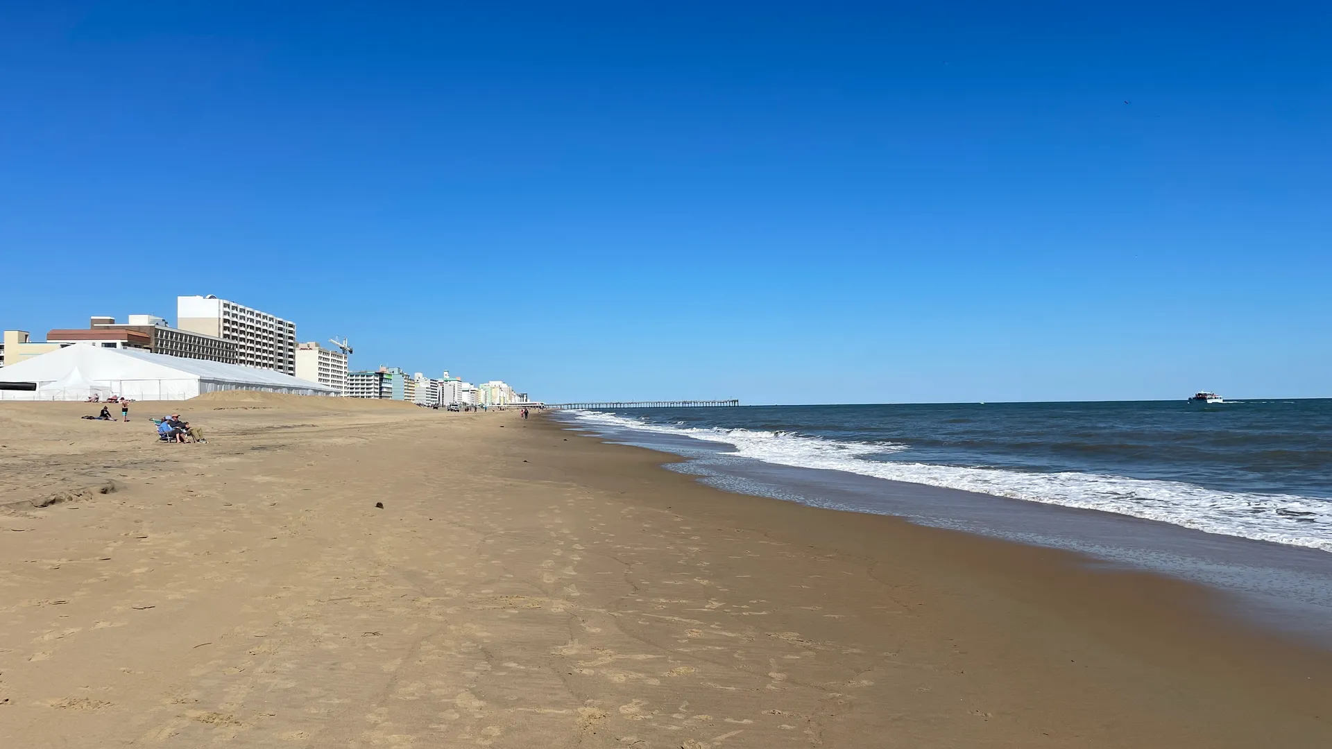 Beach at Virginia Beach Oceanfront 05 — Virginia Beach, VA