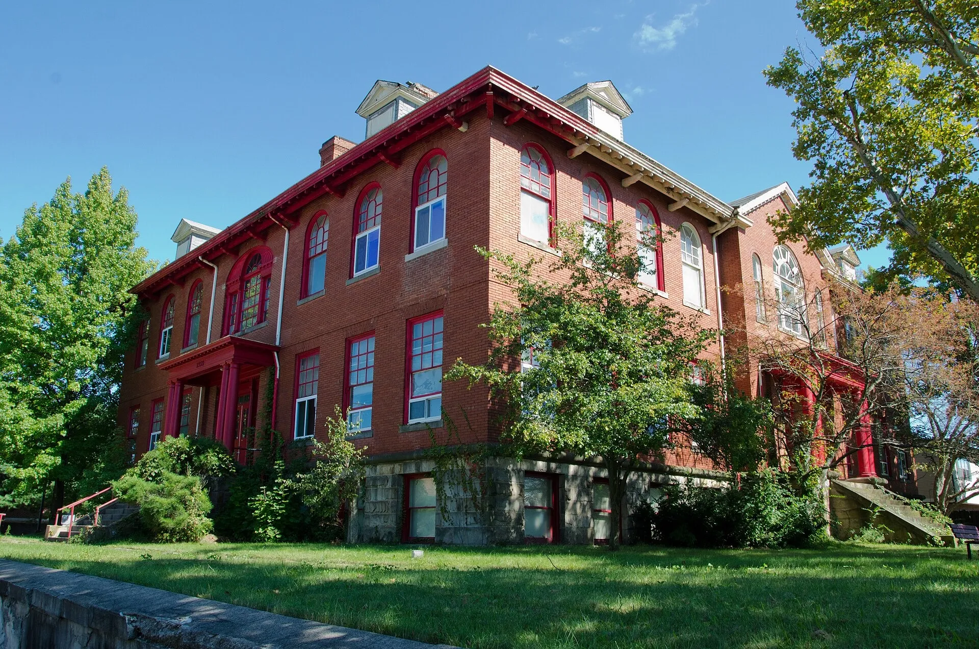Longfellow School - Corner. Swissvale, PA.