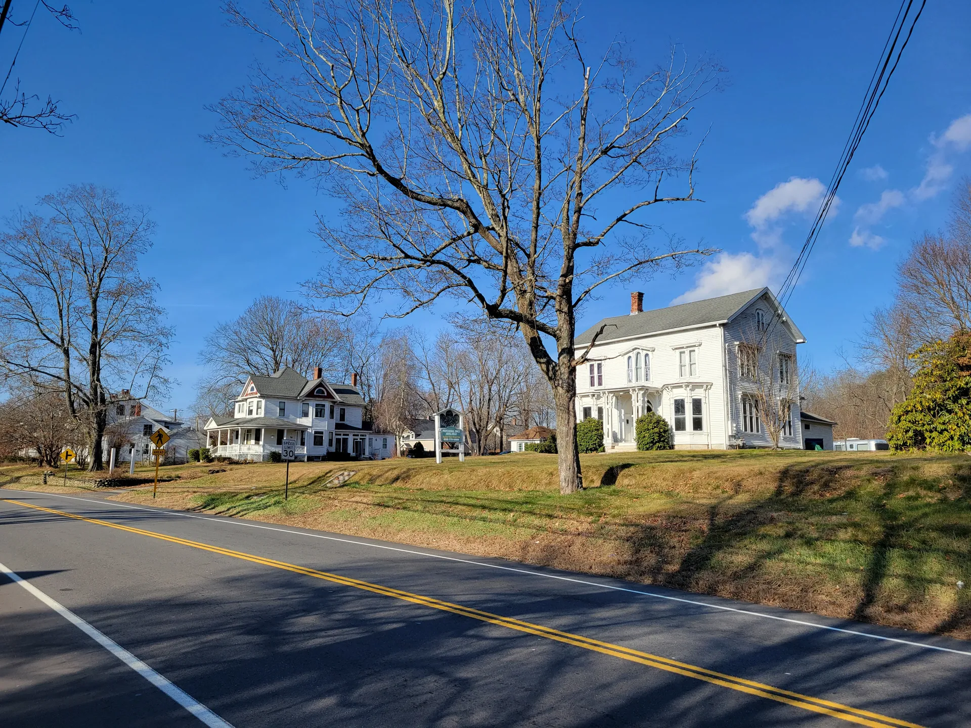 Hartford Pike through Dayville, Connecticut.