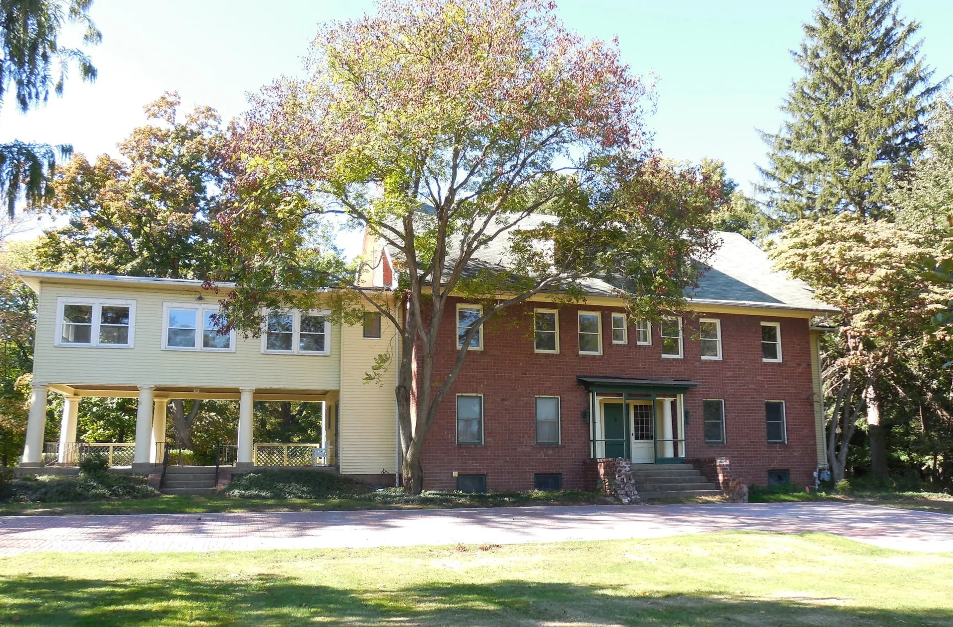 The main house at Greenwood Farm. Richmond Heights, OH.