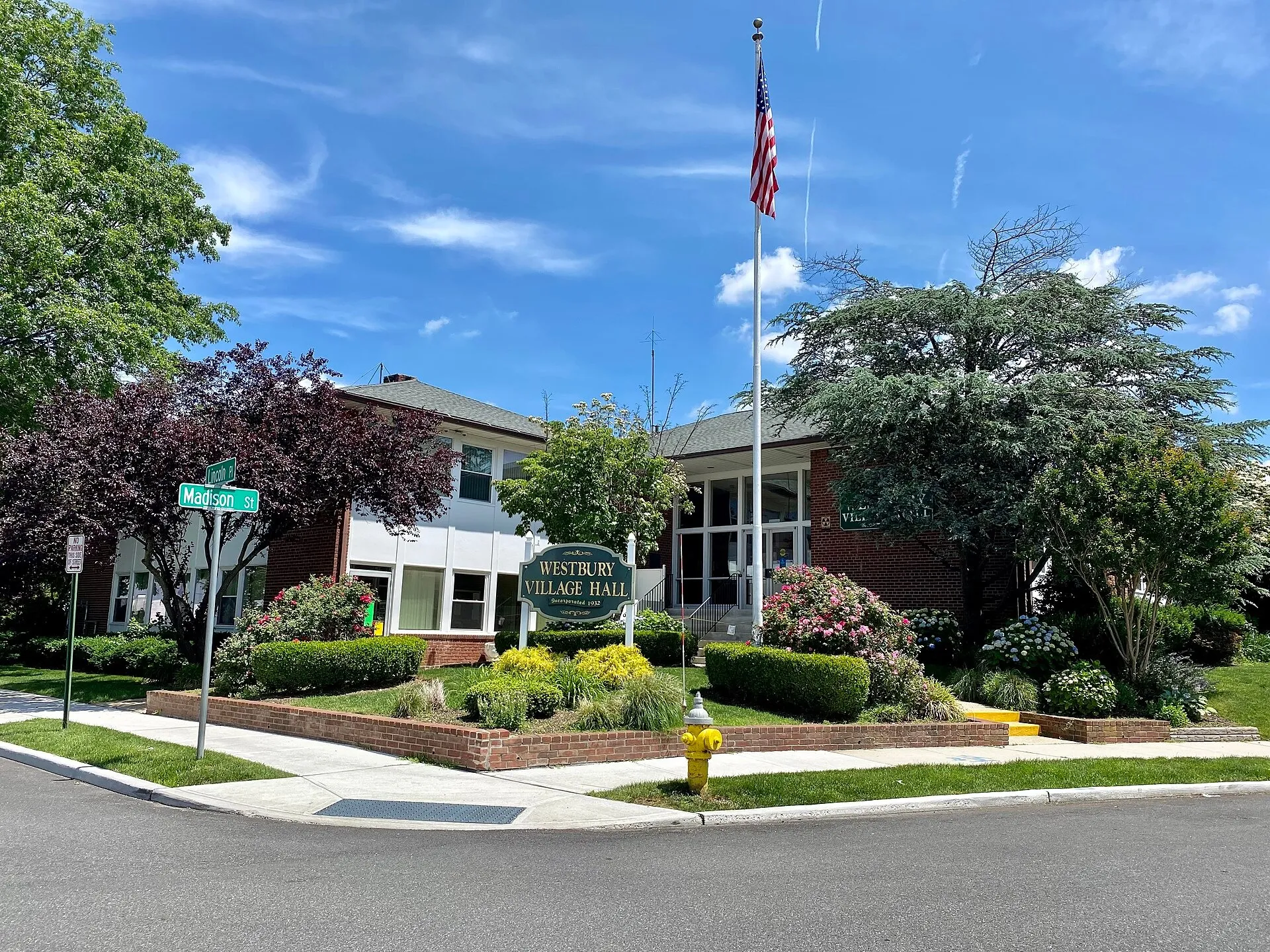 Westbury Village Hall, Westbury, Long Island, New York. Westbury, NY.