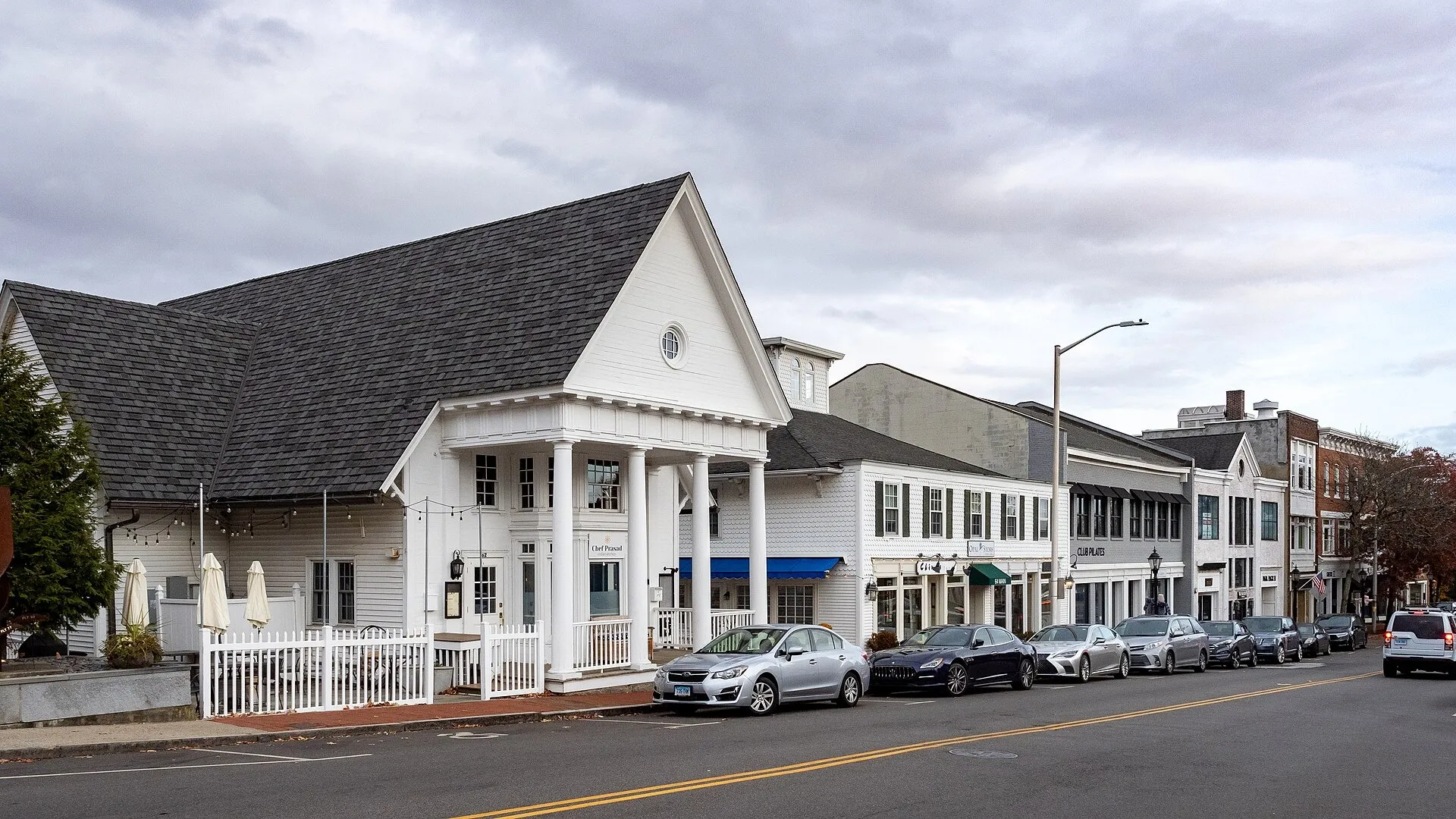 New Canaan, CT - Downtown (54103008122). New Canaan, CT.