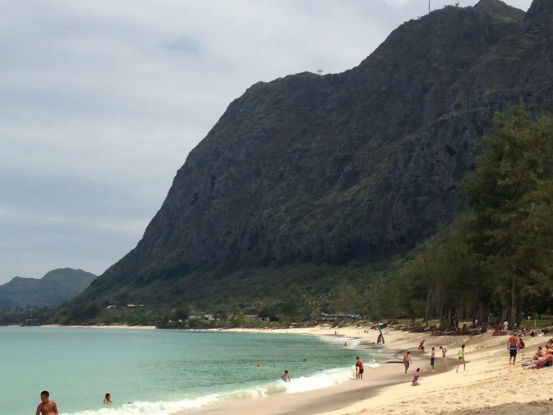 Waimanalo Beach Park. Waimanalo Beach, HI.