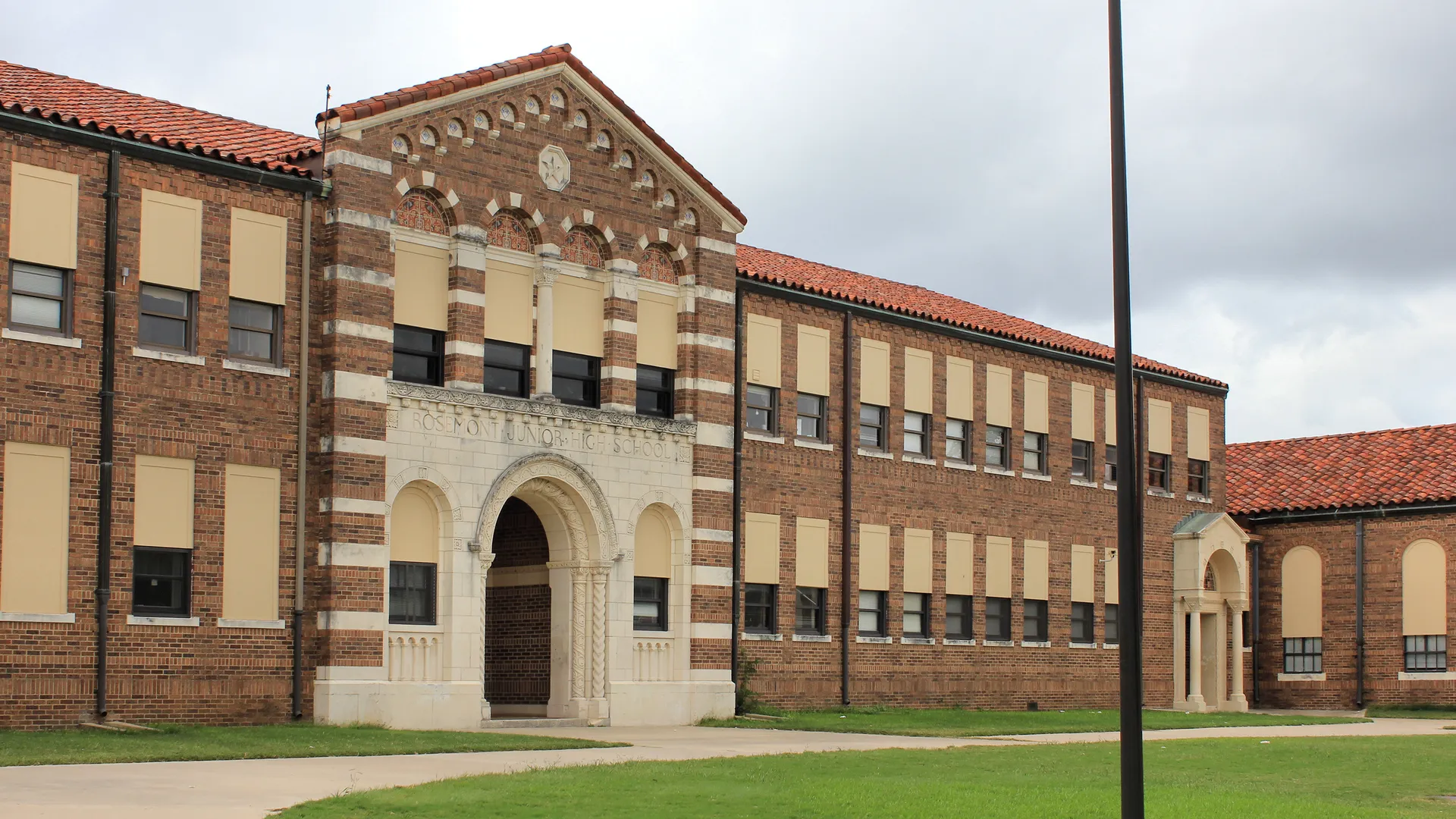 Historic Rosemont Middle School in Fort Worth, Texas.
