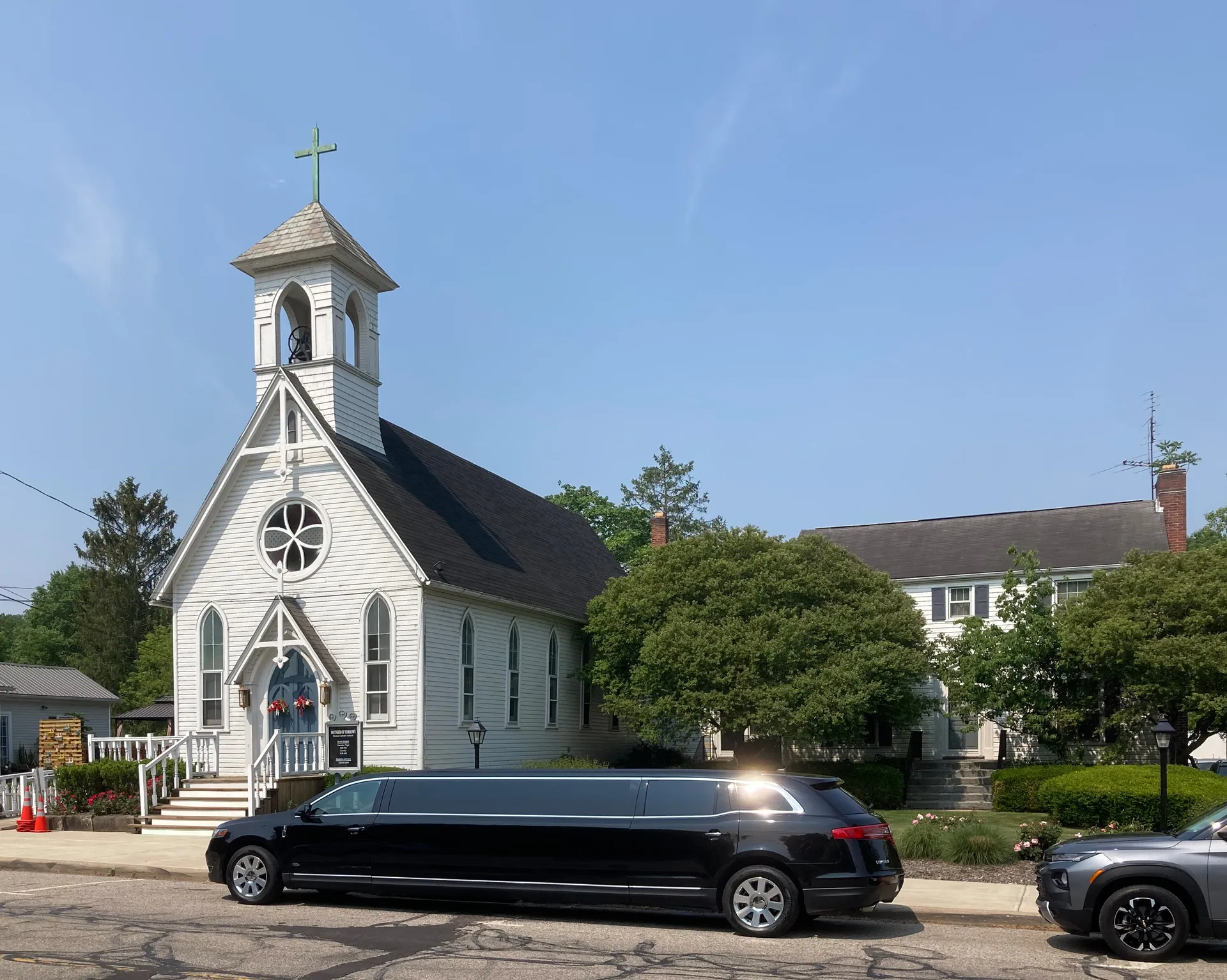 Historic Mother of Sorrows Church in Peninsula, Ohio.