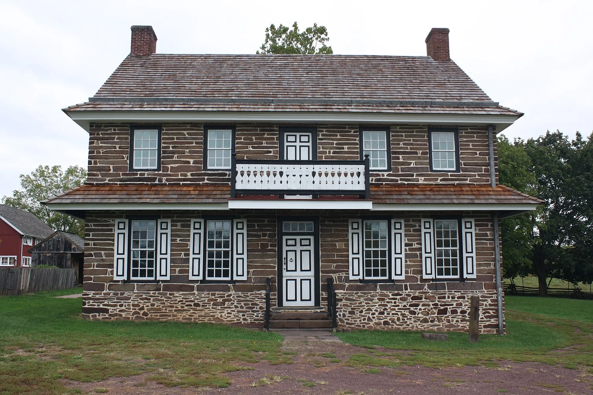 Peter Wentz Homestead 01. Worcester Township, PA.