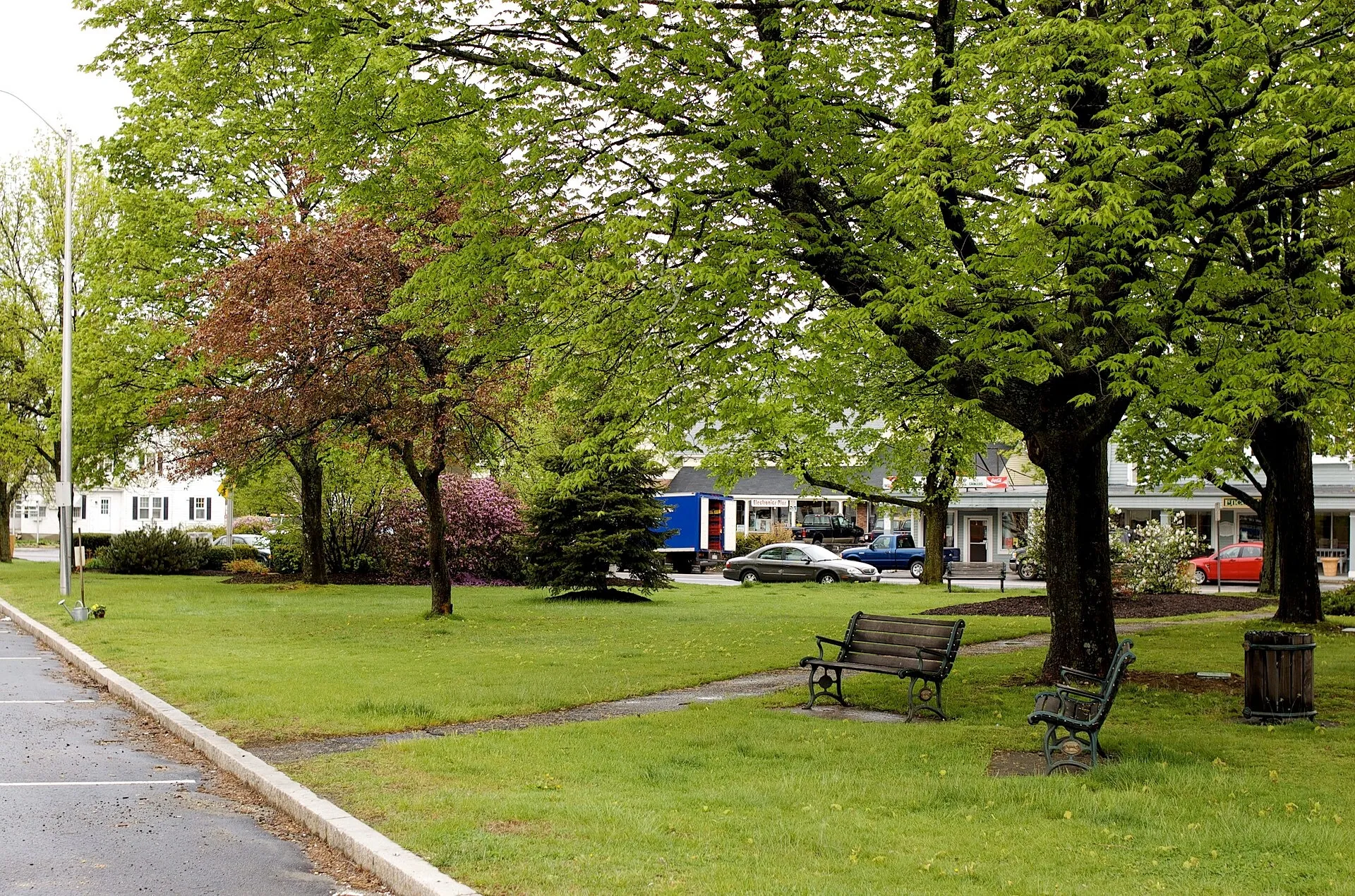 Littleton Common MA. Littleton Town, MA.