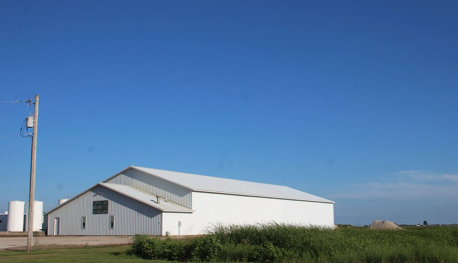 Orvil Township building in Hartsburg, Illinois.