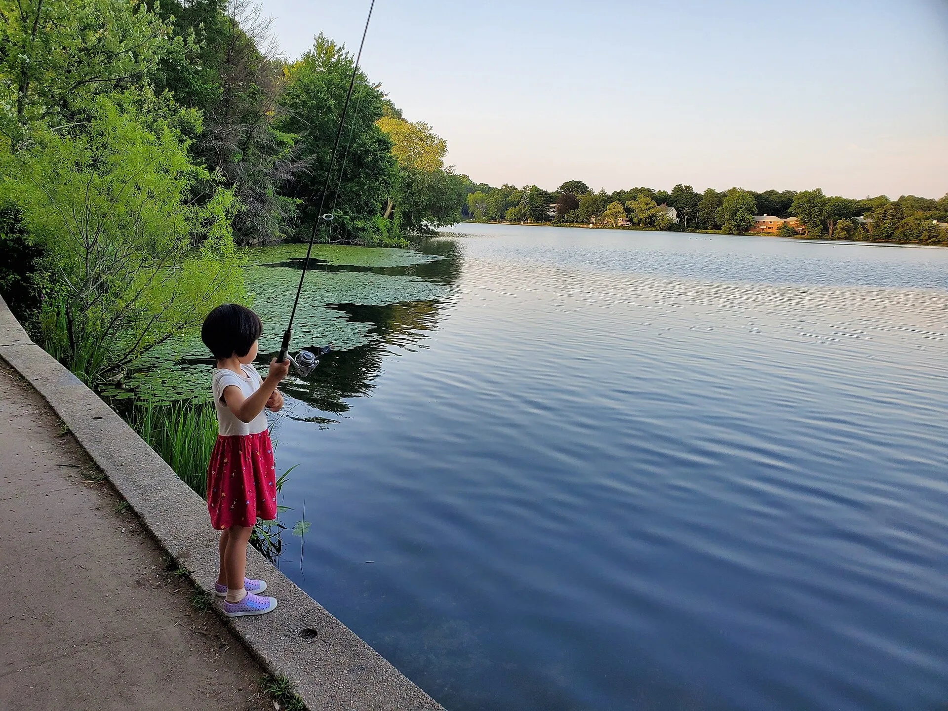 Crystal Lake, Newton