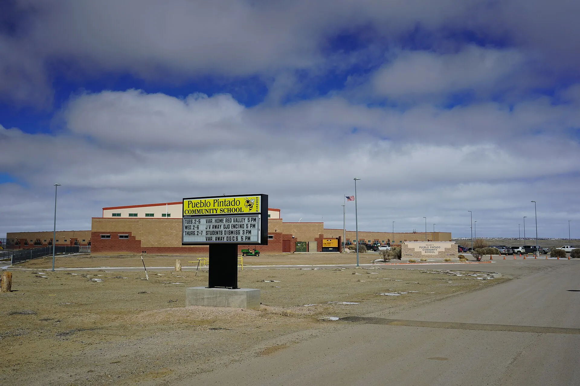 Pueblo Pintado Community School, New Mexico.